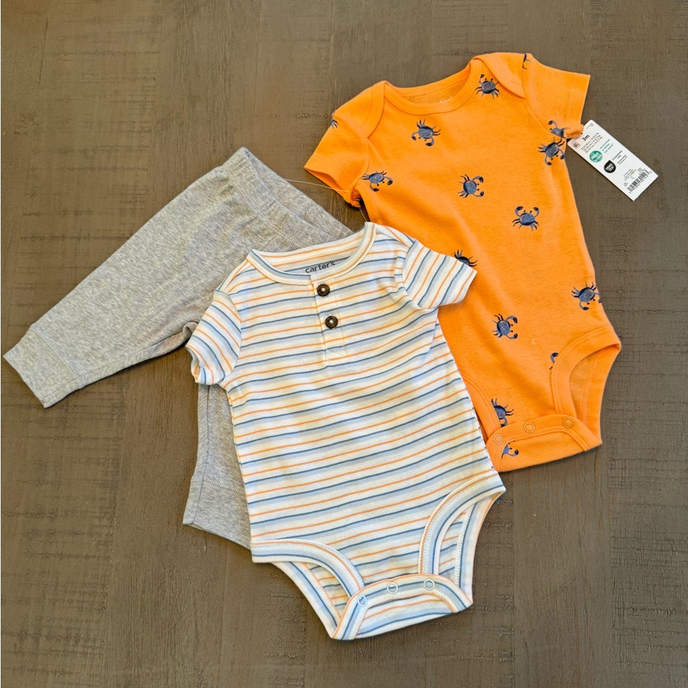 Carter’s 3m 3-piece Set